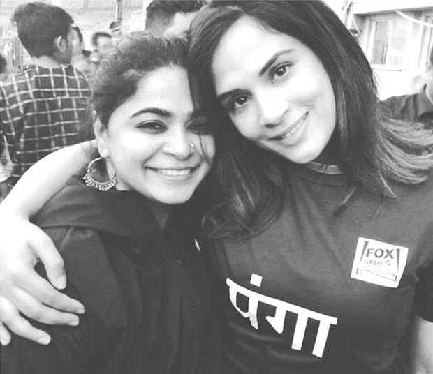 Richa Chadha wraps up first schedule of Ashwiny Iyer Tiwari's Panga! Richa Chadha wraps up first schedule of Ashwiny Iyer Tiwari's Panga!