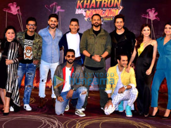Rohit Shetty, Vikas Gupta, Jasmine Bhasin, Aditya Narayan and others snapped at Khatron Ke Khiladi press meet