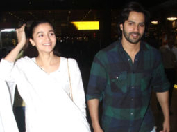 SPOTTED: Varun Dhawan & Alia Bhatt at airport