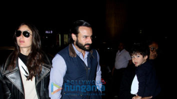 Saif Ali Khan, Kareena Kapoor Khan and others snapped at the airport