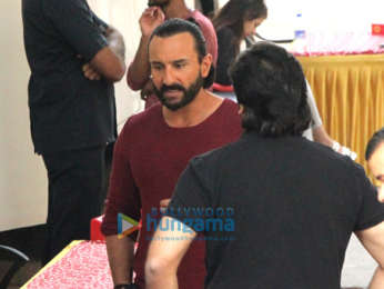Saif Ali Khan snapped at the Mehboob Studios