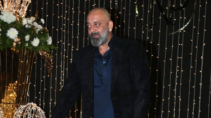 Sanjay Dutt at Priyanka Chopra-Nick Jonas’ GRAND RECEPTION in Mumbai