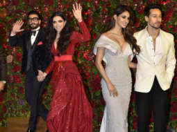 Sanjay Dutt,Tiger Shroff, Disha Patani & others at Ranveer-Deepika Wedding Reception