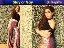 Slay or Nay: Sara Ali Khan in Topshop x Halpern Studio for Simmba trailer launch