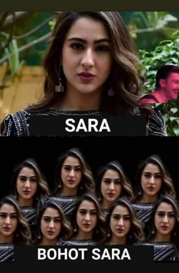 Sara Ali Khan indulges in meme war with Ranveer Singh; reveals how her style has changed after working with Simmba star Sara Ali Khan indulges in meme war with Ranveer Singh; reveals how her style has changed after working with Simmba star