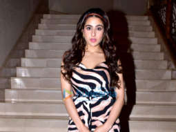 Sara Ali Khan spotted during Simmba promotions