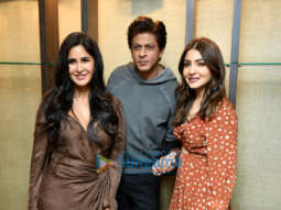 Shah Rukh Khan, Anushka Sharma and Katrina Kaif promote Zero in Delhi
