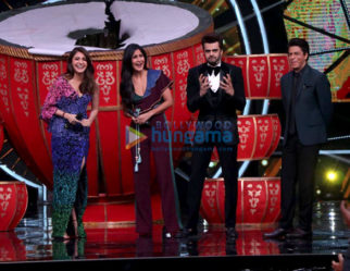 Shah Rukh Khan, Katrina Kaif and Anushka Sharma snapped on Indian Idol sets for Zero promotions