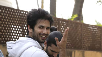 Shahid Kapoor spotted in Juhu