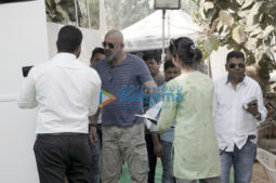 On The Sets Of The Movie Shamshera