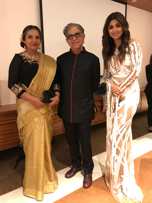 Shilpa Shetty and Shabana Azmi meet Hollywood star Eva Longoria at fundraiser at Global Gift Gala in Dubai 