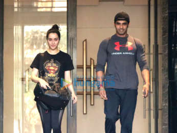 Shraddha Kapoor snapped outside the gym