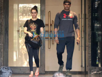 Shraddha Kapoor snapped outside the gym
