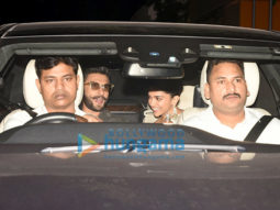 Simmba screening at YRF studios with Deepika Padukone, Ranveer Singh and family