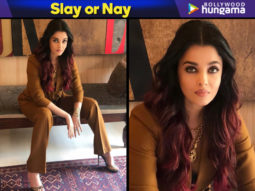 Slay or Nay: Aishwarya Rai Bachchan in Massimo Dutti for an interview