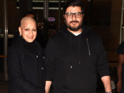 Sonali Bendre and Goldie Behl snapped at the airport
