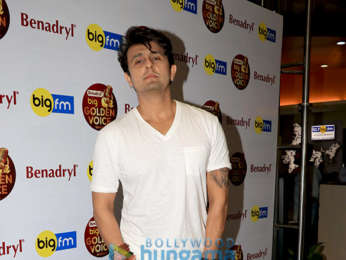 Sonu Nigam snapped at the 92.7 Big FM office