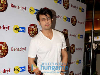 Sonu Nigam snapped at the 92.7 Big FM office