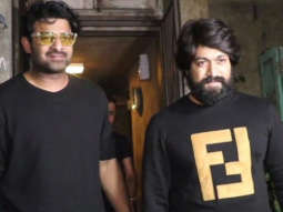 SPOTTED: KGF Actor Yash with Prabhas at Paali Bhavan Bandra
