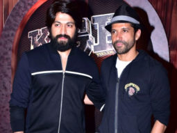 South actor Yash and Farhan Akhtar grace the trailer launch of the film KGF