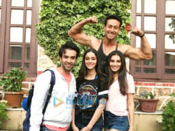 On The Sets Of The Movie Student Of The Year 2