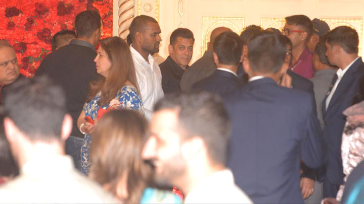 Superstar Salman Khan arrives in style at Isha Ambani- Anand Piramal’s grand Wedding Celebrations