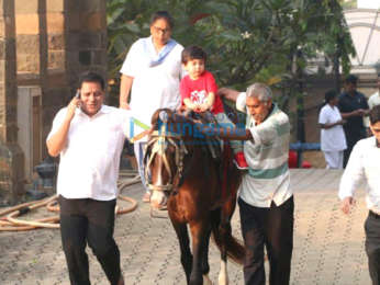 Taimur Ali Khan spotted in Bandra