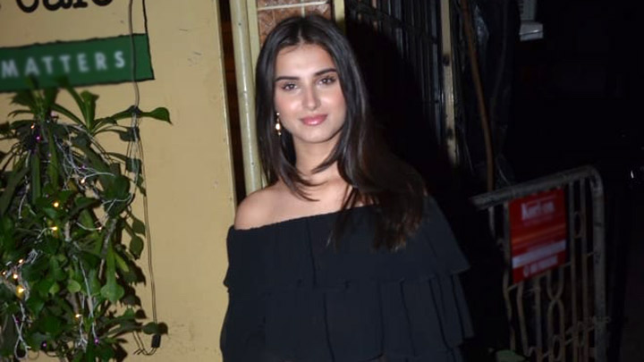Tara Sutaria snapped at Farmers’ Cafe in Bandra