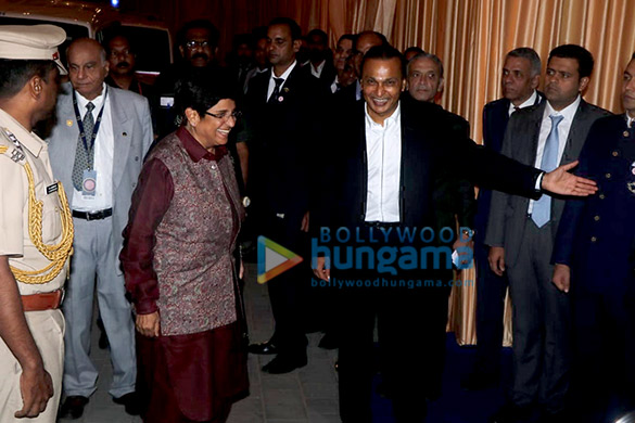 the ambani family arrives at isha ambani anand piramal wedding reception at reliance jio garden 8