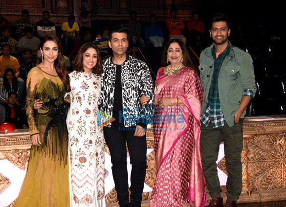 Vicky Kaushal, Yami Gautam snapped on the sets of India’s Got Talent for Uri promotions