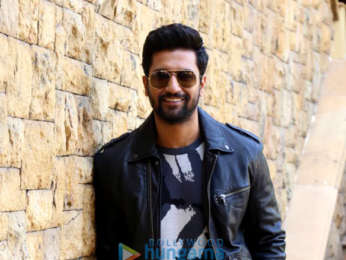 Vicky Kaushal snapped during Uri interviews at JW Marriott in Juhu