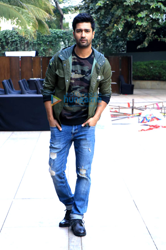 vicky kaushal snapped promoting his upcoming film uri 3