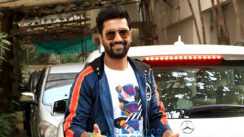 Vicky Kaushal spotted at Sunny Super Sound in Juhu