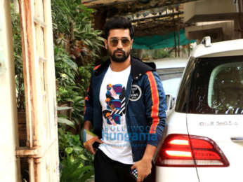 Vicky Kaushal spotted at Sunny Super Sound in Juhu
