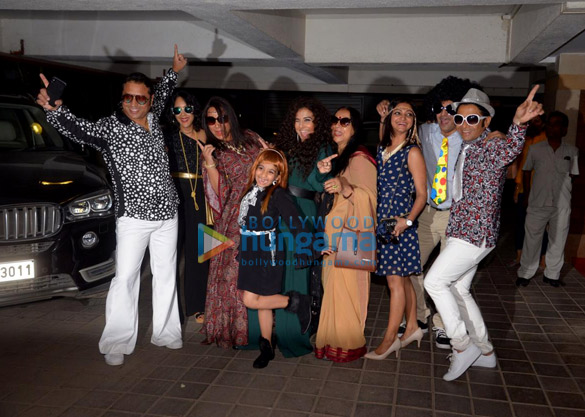 Vidya Balan hosts a new year party for friends and family