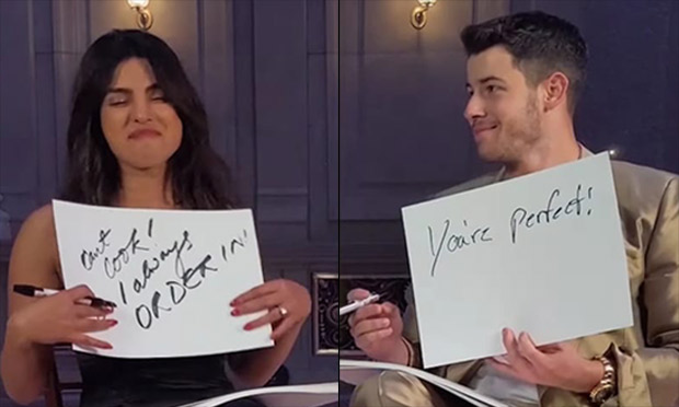 WATCH: From first kiss to alone time, Nick Jonas and Priyanka Chopra share STEAMY and INTIMATE details in newlyweds game for Vogue