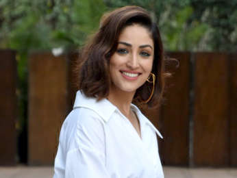 Yami Gautam and Vicky Kaushal snapped during Uri promotions