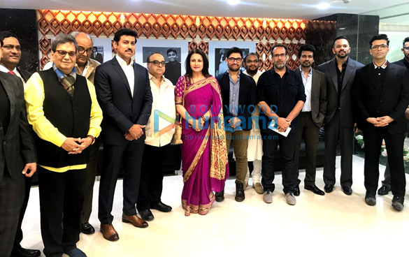 aamir khan rohit shetty aanand l rai subhash ghai and others meet sports minister rajyavardhan rathore 1