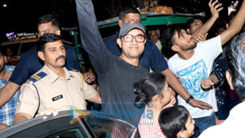 Aamir Khan spotted in Bandra
