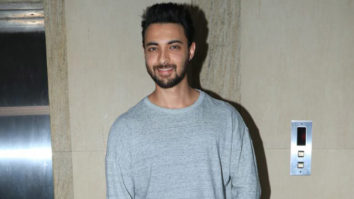 SPOTTED: Aayush Sharma at a special screening of film ‘Notebook’