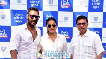 Ajay Devgn and Kajol grace the Hindustan Unilever Limited Plastic Banega Fantastic event