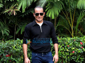 Akshay Khanna snapped promoting The Accidental Prime Minister at JW Marriott Juhu