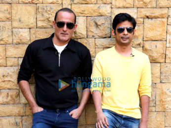 Akshay Khanna snapped promoting The Accidental Prime Minister at JW Marriott Juhu