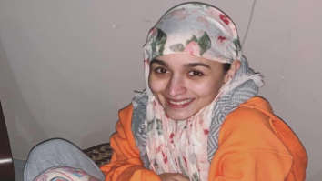 Alia Bhatt keeps herself warm on the sets of Kalank in chilly Bhopal