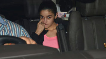 Alia Bhatt spotted at Karan Johar’s house