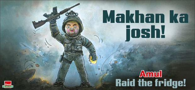 Amul’s tribute to Vicky Kaushal’s URI: The Surgical Strike will make your Tuesday better!