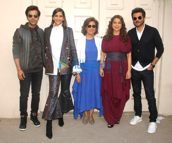 Anil Kapoor, Sonam Kapoor Ahuja, Rajkummar Rao and Juhi Chawla snapped during media interactions for ‘Ek Ladki Ko Dekha Toh Aisa Laga’ at Mehboob Studios in Bandra Anil Kapoor, Sonam Kapoor Ahuja, Rajkummar Rao and Juhi Chawla snapped during media interactions for ‘Ek Ladki Ko Dekha Toh Aisa Laga’ at Mehboob Studios in Bandra