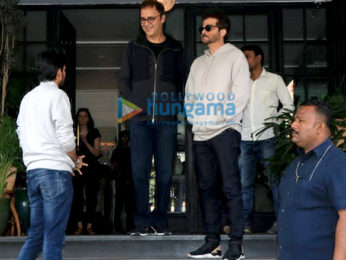 Anil Kapoor, Sonam Kapoor Ahuja and Kriti Sanon spotted at Soho House in Juhu