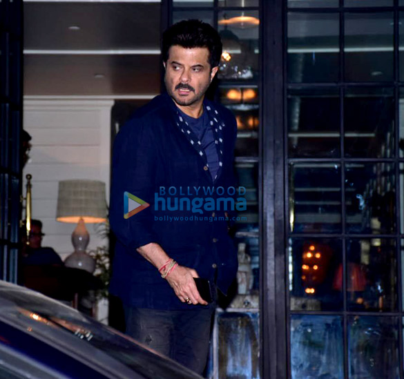 Anil Kapoor and Karan Johar spotted at Soho House in Juhu Anil Kapoor and Karan Johar spotted at Soho House in Juhu
