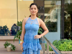Ankita Lokhande snapped during Manikarnika – The Queen Of Jhansi promotions at Novotel, Juhu